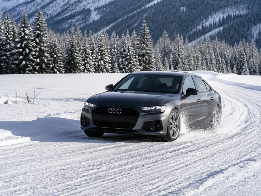 3. Audi Winter Traction And Stability Settings - audi a4 in snow and winter driving