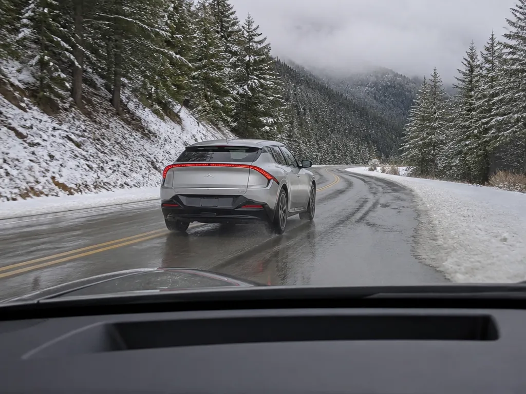 3. Regen Behavior On Slick Roads - kia ev6 in snow and winter driving