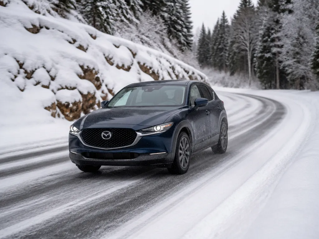 3. Traction Control Intervention Feel - mazda cx30 in snow and winter driving