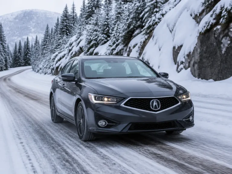 acura ilx in snow and winter driving