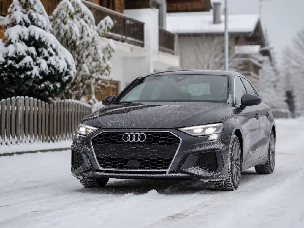 Audi A3 Winter Readiness Checklist - audi a3 in snow and winter driving
