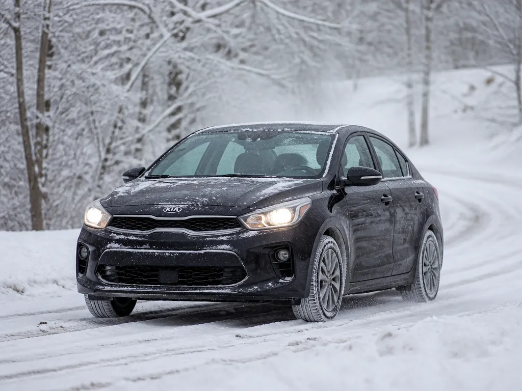 Best Tires For Kia Rio Snow Grip - kia rio in snow and winter driving