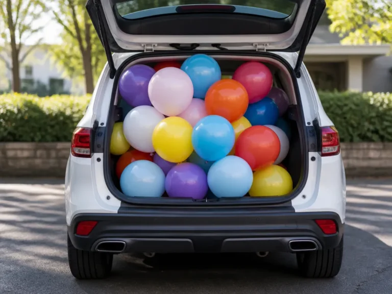 how many balloons will fit in an suv