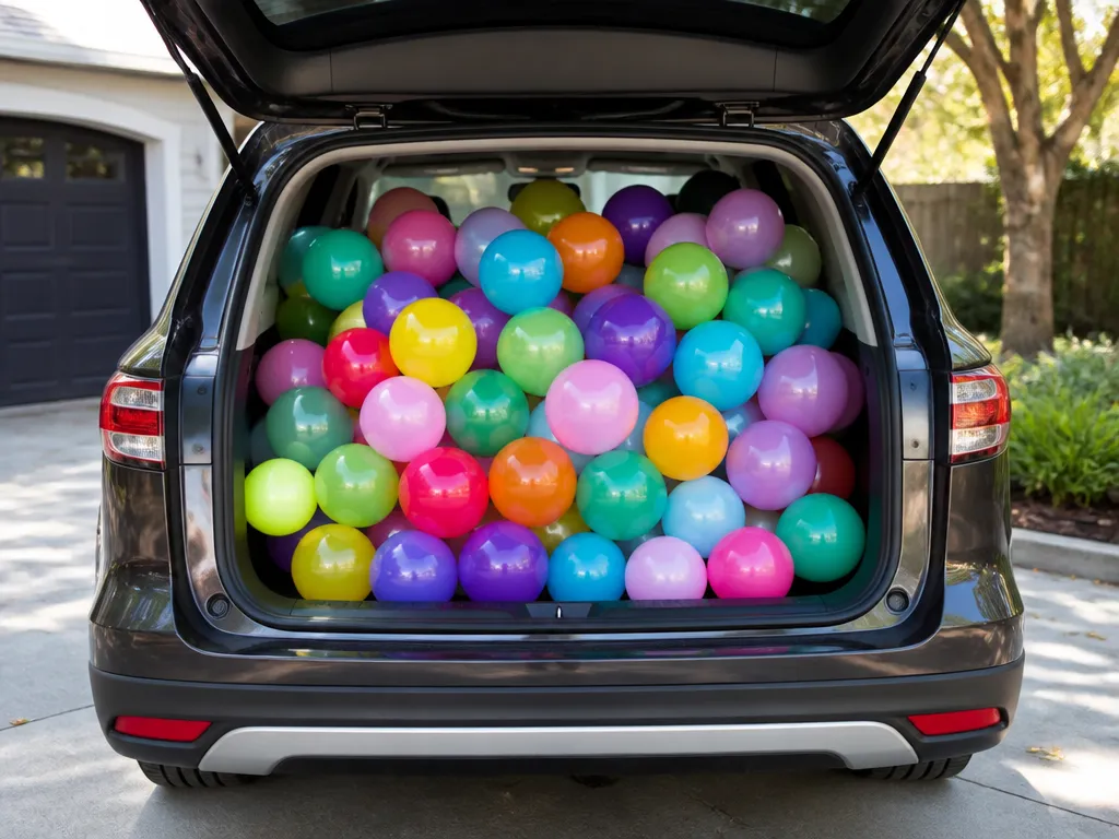 How Many Balloons Will Fit In An Suv? (Estimates) - how many balloons will fit in an suv
