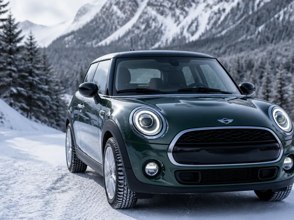 Mini Winter Tires Guidance - mini coopers in snow and winter driving
