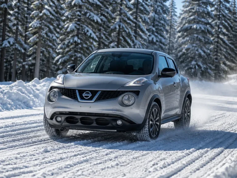 nissan juke in snow and winter driving