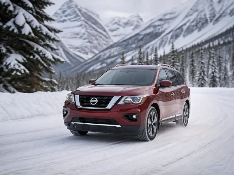 nissan pathfinder in snow winter driving explained