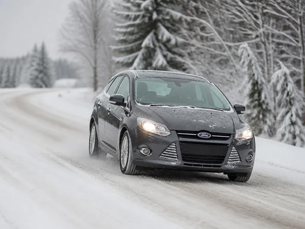 Snow Driving Techniques For Focus - ford focus in snow winter driving