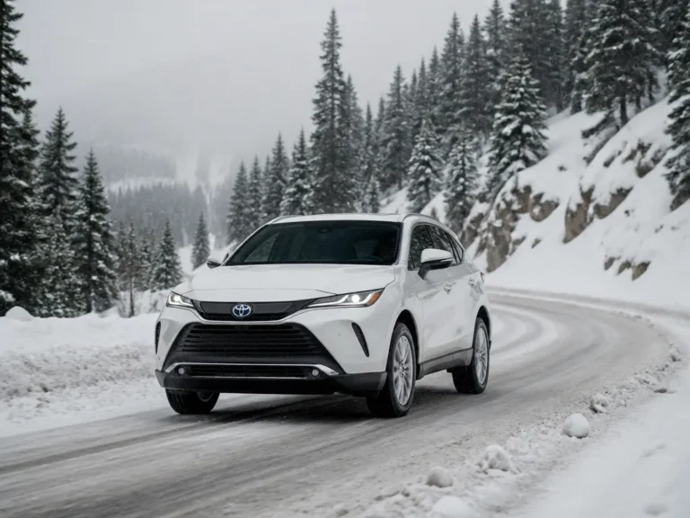 toyota venza snow and winter driving