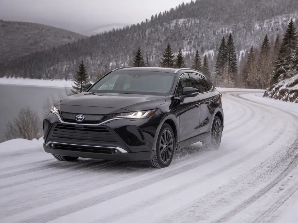 Toyota Venza Snow And Winter Driving Guide - toyota venza snow and winter driving