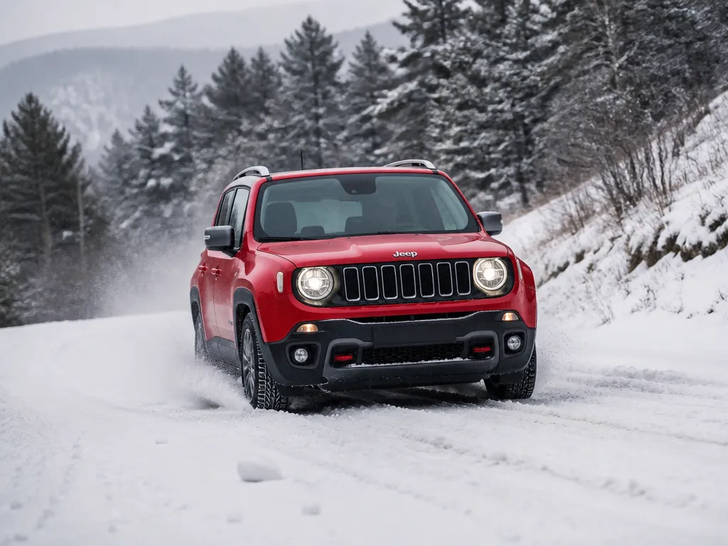 Traction Control And Stability Behavior - jeep renegade in snow and winter driving
