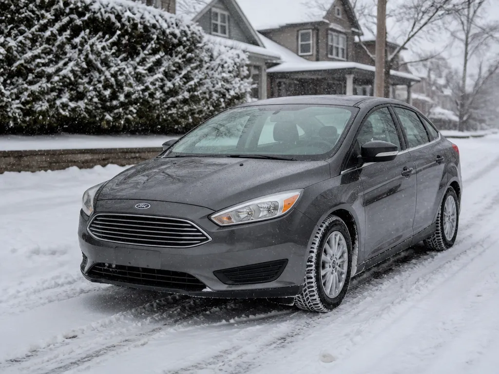Winter Tires Vs All-season For Focus - ford focus in snow winter driving