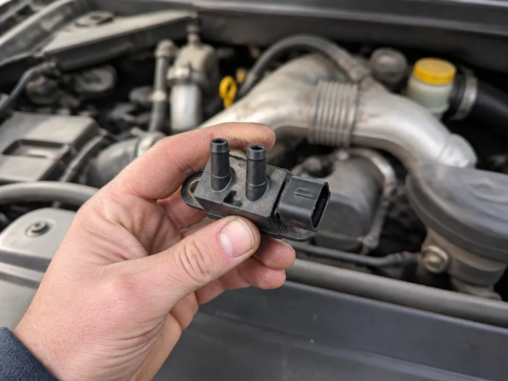 2. Dpf Differential Pressure Sensor Test - p20ba code on 6 7 powerstroke