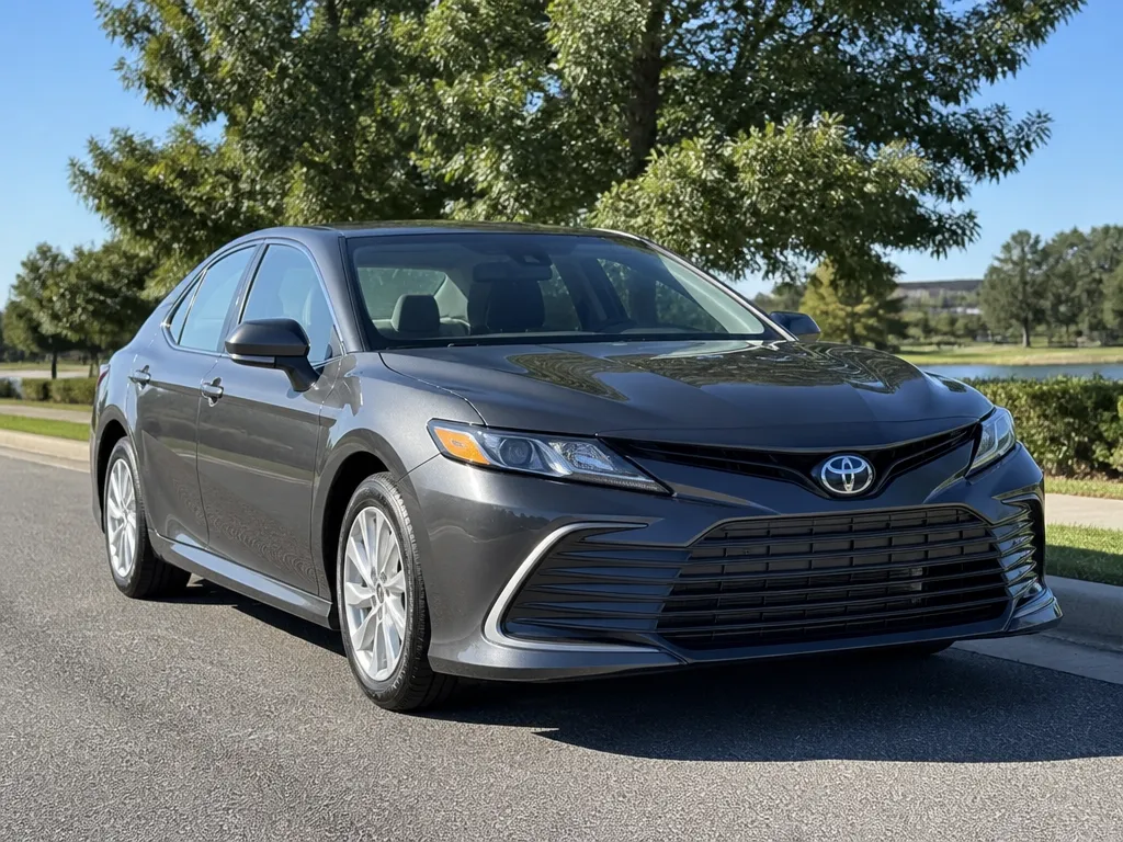 2. Toyota Camry (Comfort-first Trims) - best cars and suvs for motion sickness