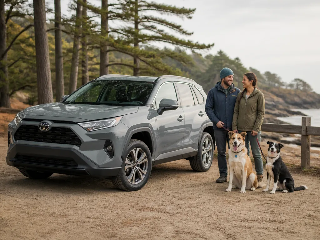 3. Toyota Rav4 - best suvs for family of 4 with dogs