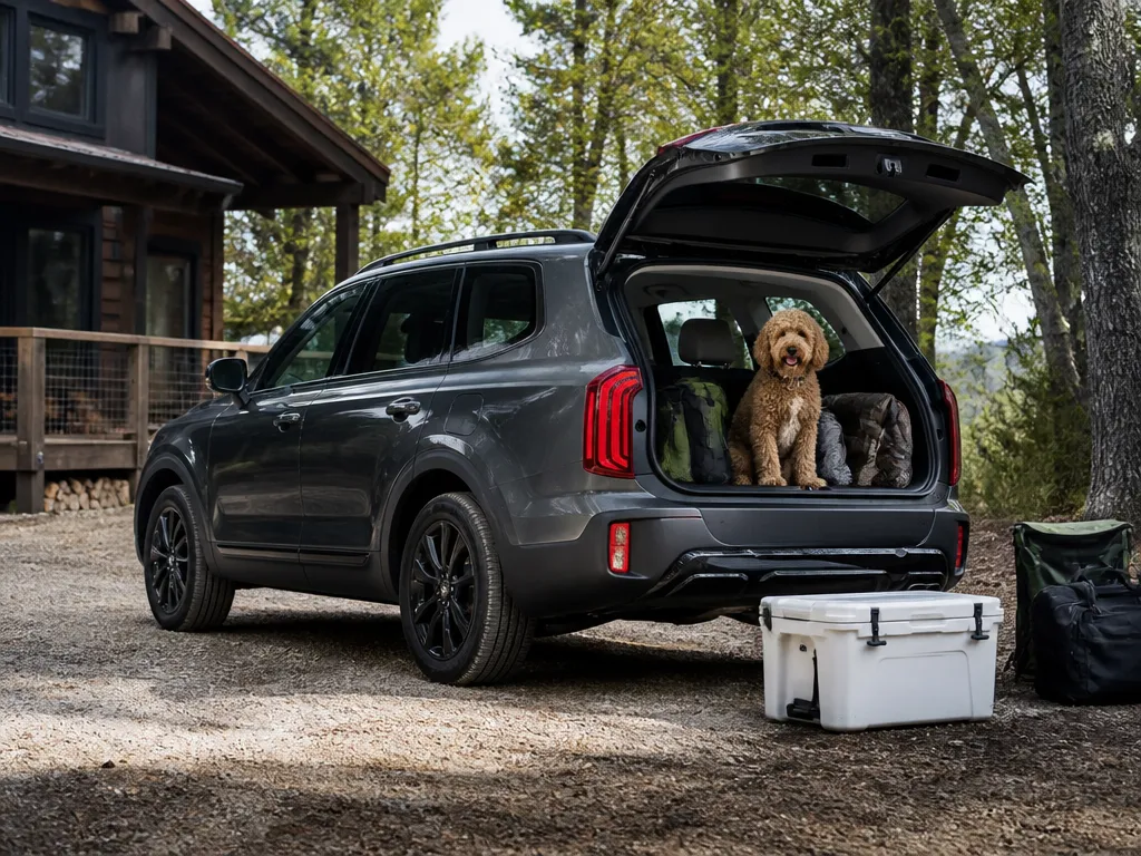 4. Kia Telluride - best suvs for family of 4 with dogs