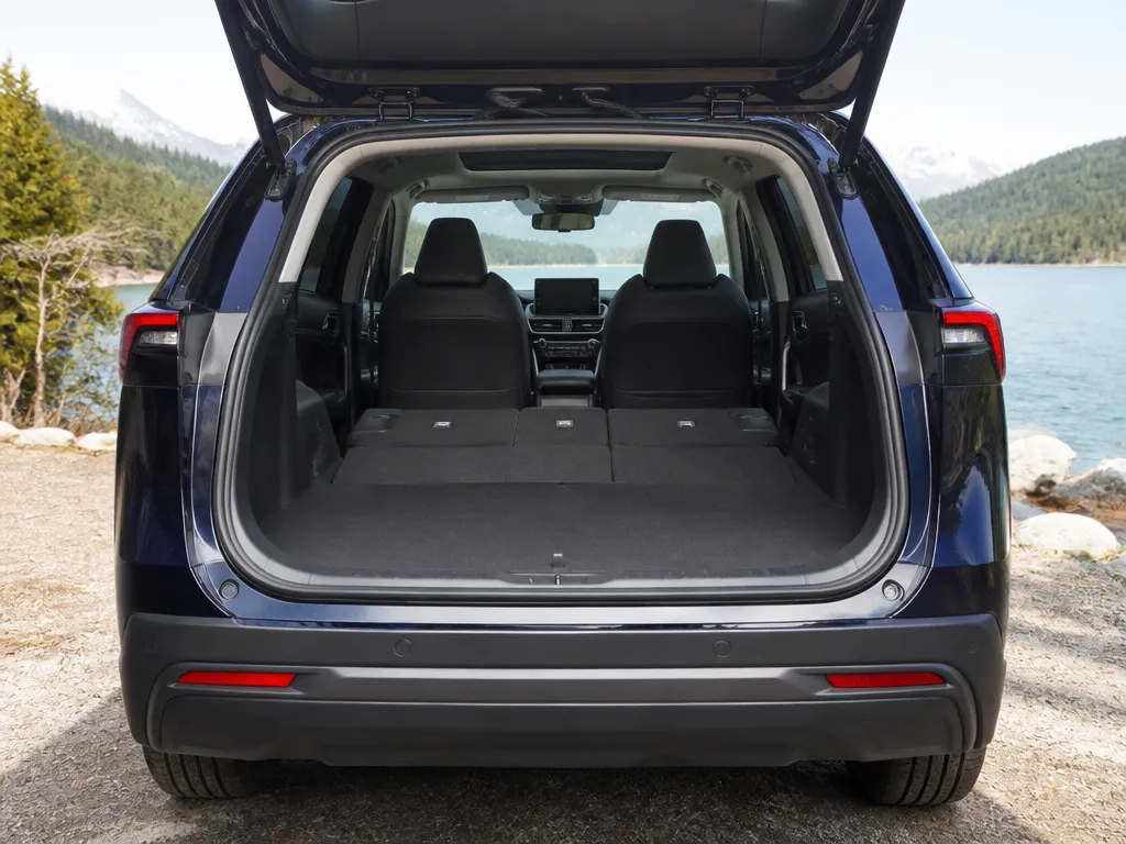Cargo Volumes: Behind And Total Max - hybrid suvs with the most cargo space