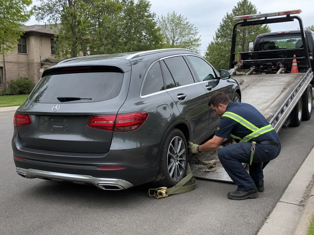 Exact Flat-tow Procedure Steps - flat towed mercedes suv