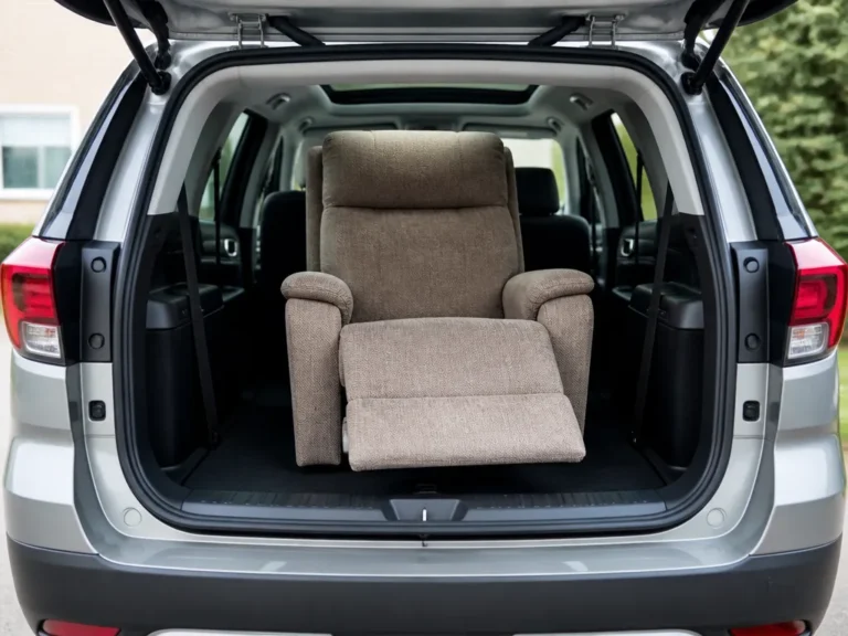fit a recliner in an suv