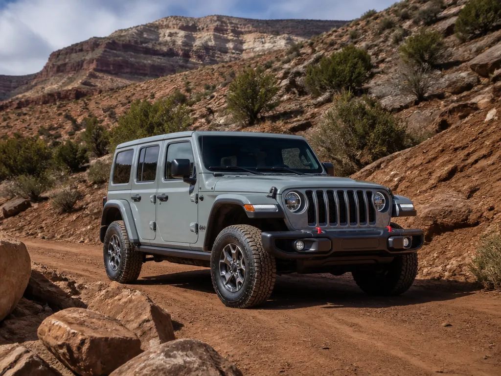 Jeep Wrangler: Iconic Rugged Look - cool suvs for men