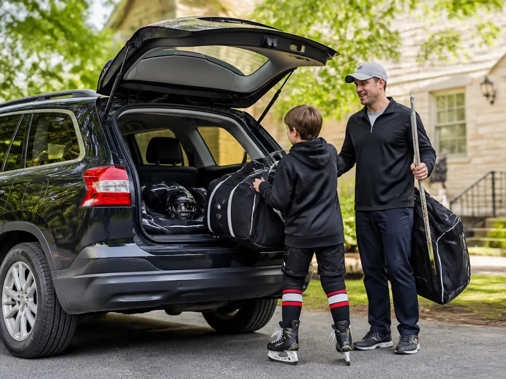Loading And Kid-friendly Access - best suv for hockey family