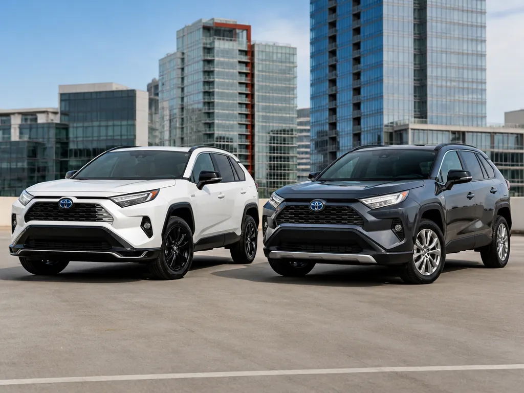 Side-by-side Comparison Table - best small hybrid suvs
