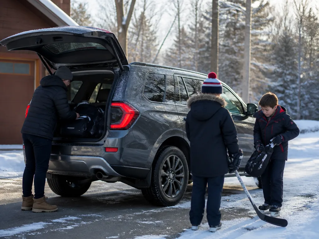 Winter Traction And Defrost Reality - best suv for hockey family